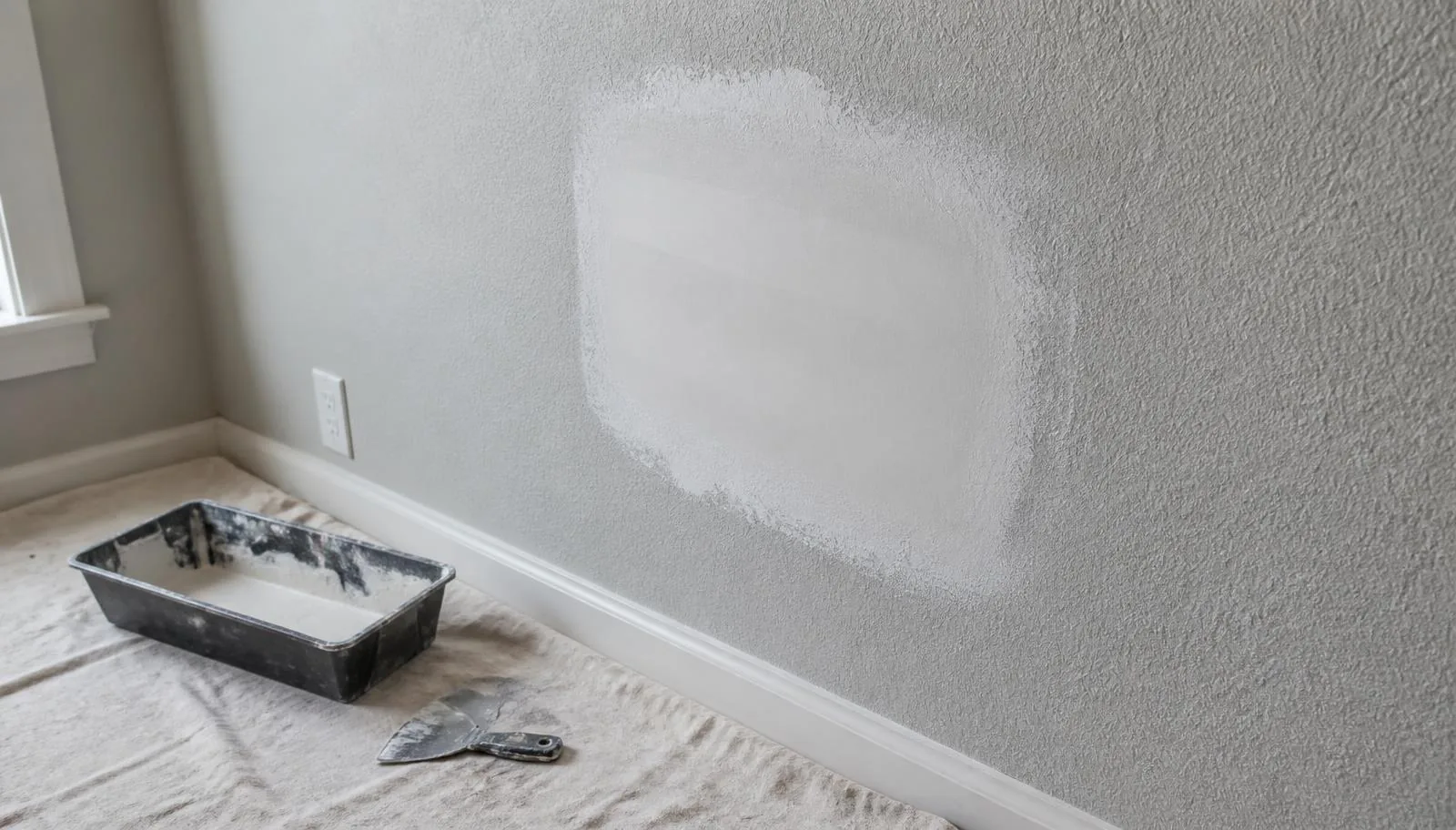 Bothell drywall repair patch before interior painting