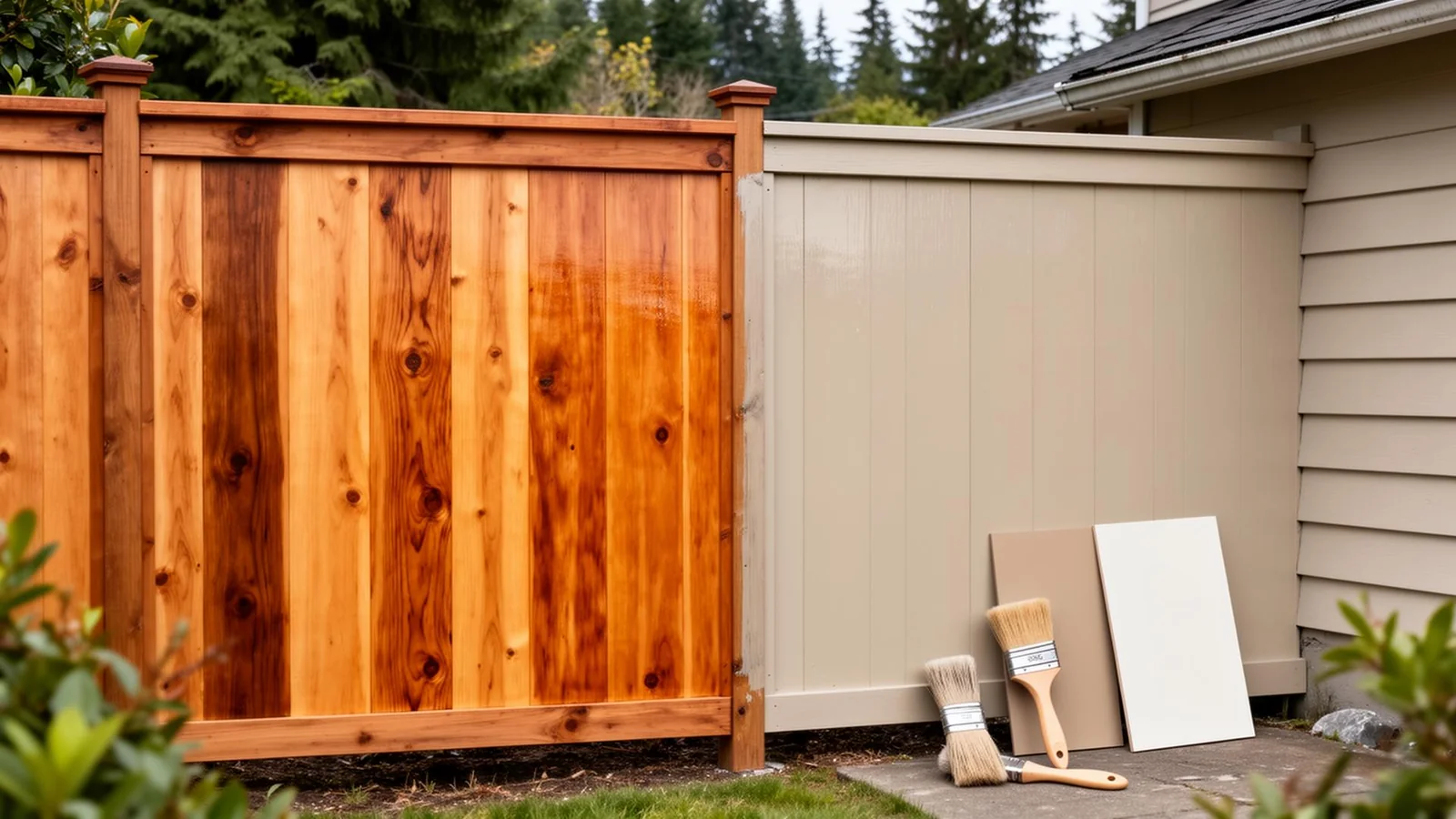 Exterior Wood Staining vs. Painting: How to Choose