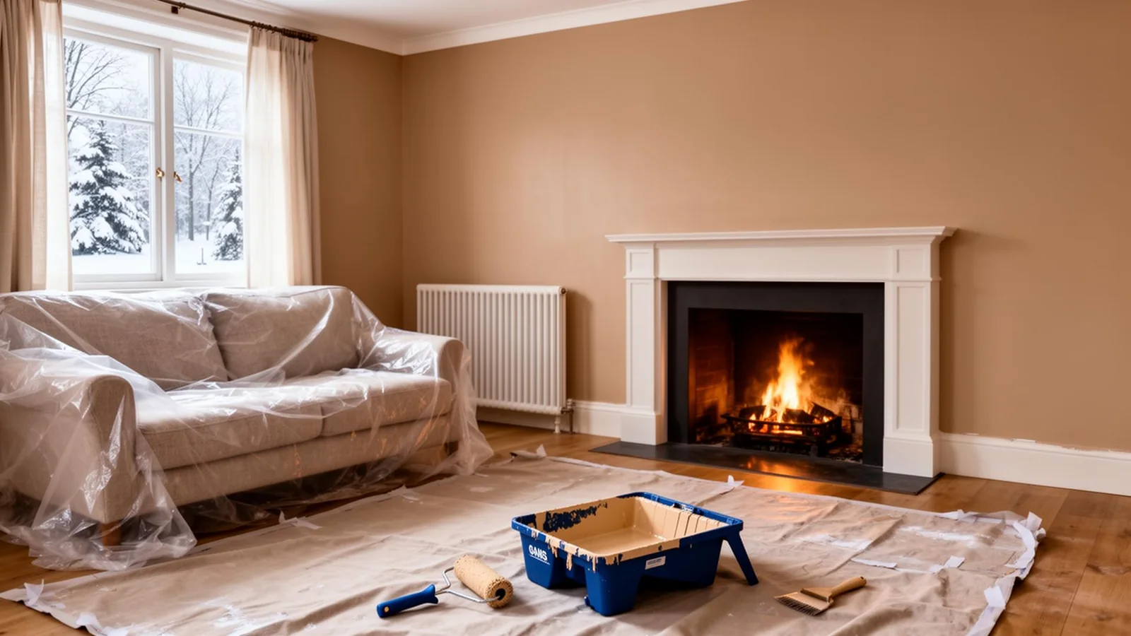 Winter Interior Painting Benefits for Busy Households